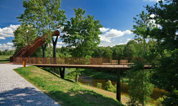 Pagramančio apžvalgos bokštas. Valstybinės saugomų teritorijų tarnybos nuotr.