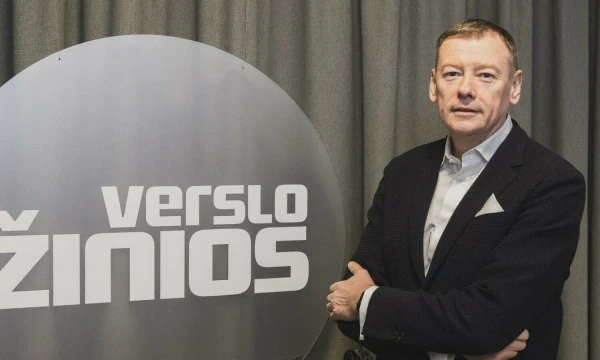 Vidmantas Janulevičius, Lietuvos pramonininkų konfederacijos (LPK) prezidentas. Vladimiro Ivanovo (VŽ) nuotr.