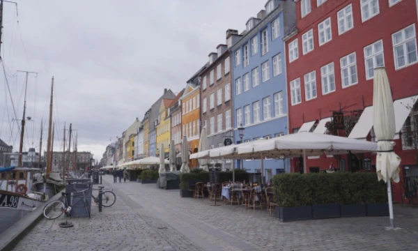Tušti restoranai Kopenhagoje. Anders Kongshaug („Xinhua“/„Scanpix“) nuotr. 
