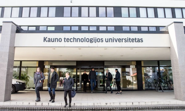 Kauno Technologijos Universitetas (KTU) Kaune, Studentų g. 50. Juditos Grigelytės (VŽ) nuotr.