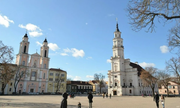 Kauno Rotušės aikštė. Juditos Grigelytės (VŽ) nuotr.