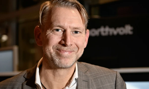 Peteris Carlssonas, „Northvolt“ vadovas ir vienas įkūrėjų. Jonaso Eksrtomerio (TT /„Scanpix“) nuotr.