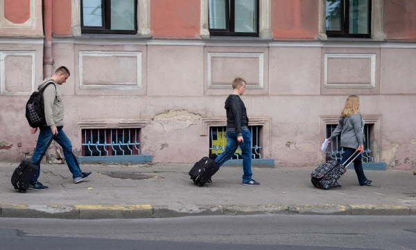 Turistai Vilniuje. Vladimiro Ivanovo (VŽ) nuotr.