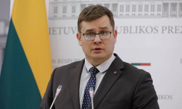 Laurynas Kasčiūnas, krašto apsaugos ministras. Vladimiro Ivanovo (VŽ) nuotr.