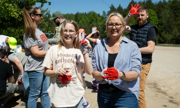„Darom“ akcijos akimirkos.