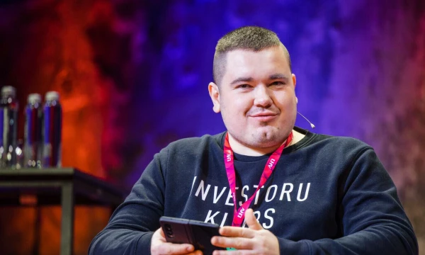 Kasparas Peiseniekas, Andrio kuratorius, „Investoru Klubs“ vykdomasis direktorius. „Aripaev“ / „Scanpix“ nuotr.