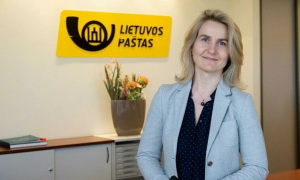 Asta Sungailienė, „Lietuvos pašto“ generalinė direktorė. Juditos Grigelytės (VŽ) nuotr.