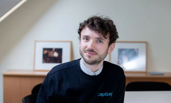 Karolis Rimkus, socialinių tinklų rinkodaros įmonės „Caption“ vadovas. Juditos Grigelytės (VŽ) nuotr.
