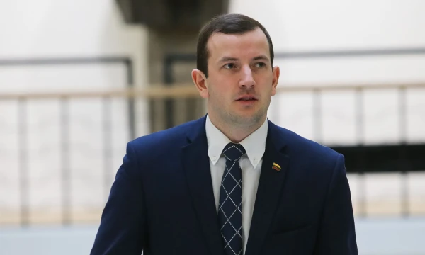 Virginijus Sinkevičius, ūkio ministras. Vladimiro Ivanovo (VŽ) nuotr.