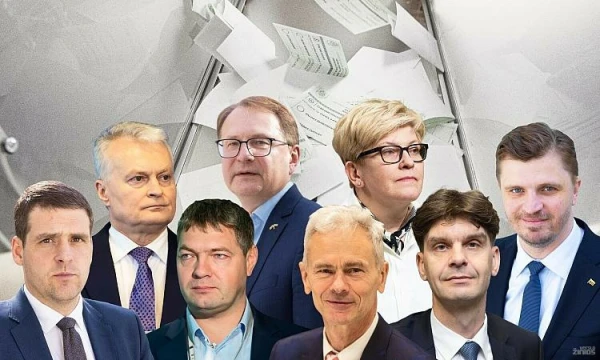 Kandidatai į Lietuvos prezidento postą. VŽ koliažas.