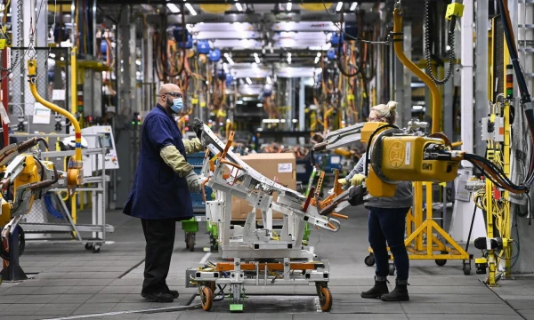 „General Motors“ gamykla. Nathano Denette'o (AP / „Scanpix“) nuotr.