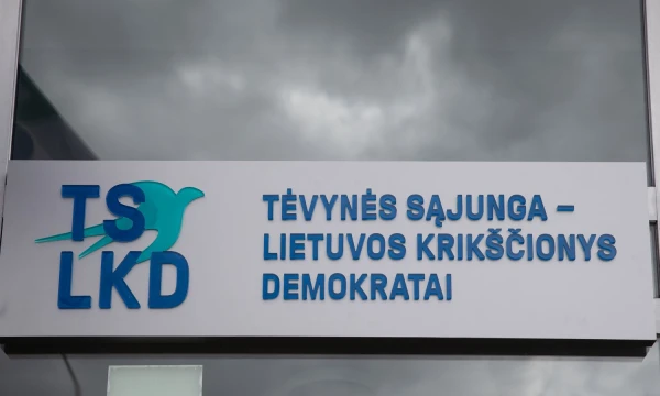 Tėvynės sąjunga – Lietuvos krikščionys demokratai.  Vladimiro Ivanovo (VŽ) nuotr.