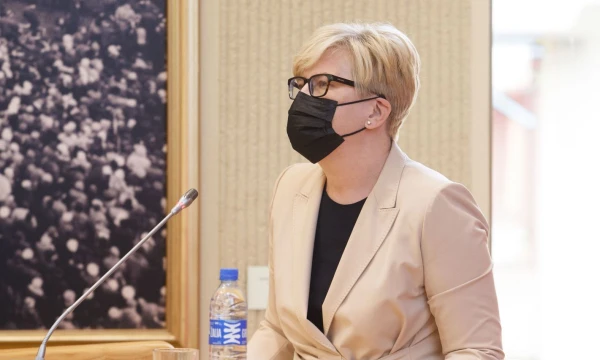 Premjerė Ingrida Šimonytė. Juditos Grigelytės (VŽ) nuotr.