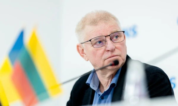 Česlovas Tallat-Kelpša, Lietuvos žvėrelių augintojų asociacijos pirmininkas. Luko Balandžio (BNS) nuotr.
