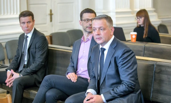 Eligijus Masiulis, Šarūnas Gustainis, Raimondas Kurlianskis. Juliaus Kalinsko (VŽ) nuotr.