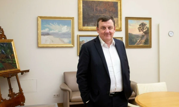 Rolandas Valiūnas, „Investuotojų forumo“ valdybos pirmininkas. Juditos Grigelytės (VŽ) nuotr.