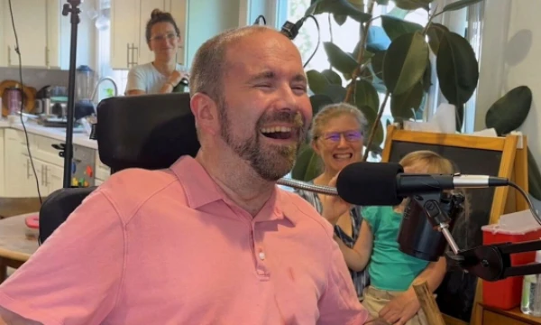 Casey Harrellis, tyrime dalyvavęs ŠAS sergantis pacientas. „Reuters“/„Scanpix“ nuotr.