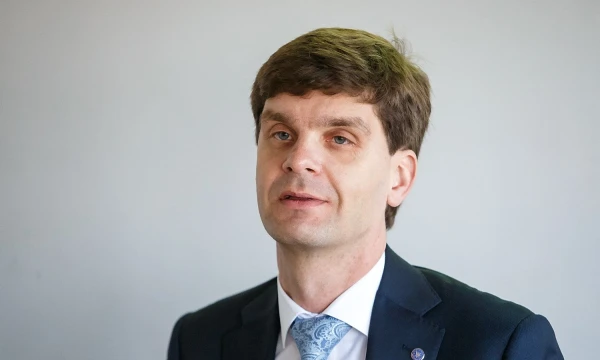 Ignas Vėgėlė, Advokatų tarybos pirmininkas, sako, kad prie iniciatyvos prisijungė daugiau nei 60 advokatų ir advokatų padėjėjų.
Vladimiro Ivanovo (VŽ) nuotr.
