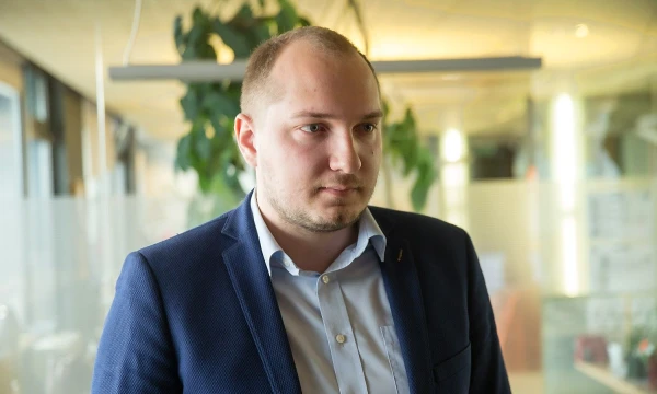 Gintautas Jakštas, Mokslo ir studijų stebėsenos ir analizės centro Studijų politikos ir karjeros analizės skyriaus vedėjas. Vladimiro Ivanvo (VŽ) nuotr.