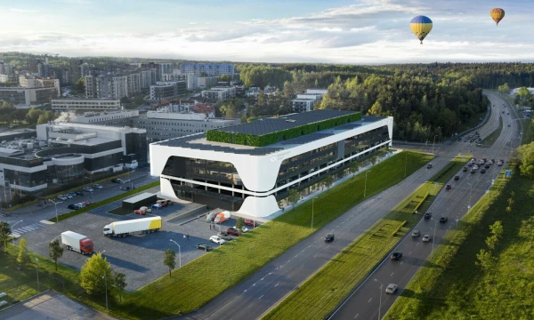 Visoriuose statomas „BOD Group“ inovacijų, tyrimų ir laboratorijų centras unikalus tuo, kad jis bus visiškai energetiškai nepriklausomas. BENDROVĖS VIZUALIZACIJA. Visoriuose statomas „BOD Group“ inovacijų, tyrimų ir laboratorijų centras unikalus tuo, kad jis bus visiškai energetiškai nepriklausomas. BENDROVĖS VIZUALIZACIJA.