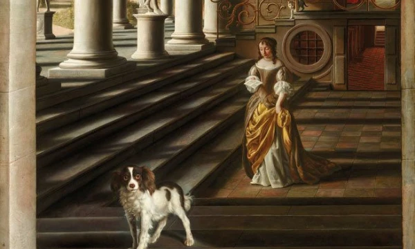 Anne Conway, Didžiosios Britanijos pirmoji moteris filosofė, Samuelio van Hoogstrateno paveikslas, Mauritsheisas, Haga. 