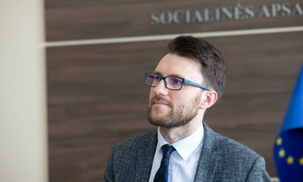 Vytautas Šilinskas, Socialinės apsaugos ir darbo ministerijos viceministras. Juditos Grigelytės (VŽ) nuotr.