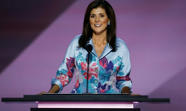 Nikki Haley. Chipo Somodevillos ( „Getty Images“ / AFP / „Scanpix“) nuotr.