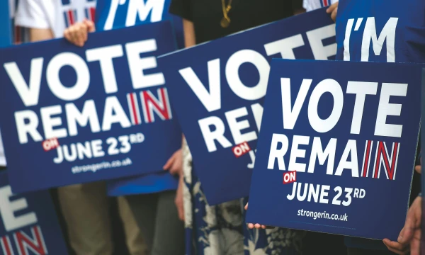 Referendumas dėl narystės ES – jau birželio 23 d., tačiau jo baigtis išlieka neprognozuojama. „Reuters“ / „Scanpix“ nuotr.