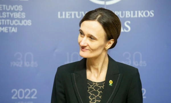 Viktorija Čmilytė-Nielsen, Seimo pirmininkė. Juditos Grigelytės (VŽ) nuotr.