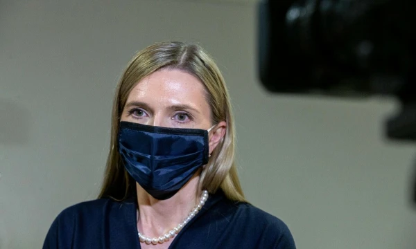 Agnė Bilotaitė, vidaus reikalų ministrė. Juditos Grigelytės (VŽ) nuotr.