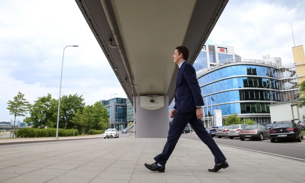 Ramojus Reimeris, Mokslo ir studijų stebėsenos ir analizės centro vadovas: „Turėtume turėti stiprią mokslo ir studijų finansavimo dedamąją iš nacionalinio biudžeto ir struktūrinių fondų paramą naudoti tose srityse, kurias norima sustiprinti. Tokiu atveju neskiriant ES pinigų sistema nesusilpnėtų.“ Vladimiro Ivanovo (VŽ) nuotr.