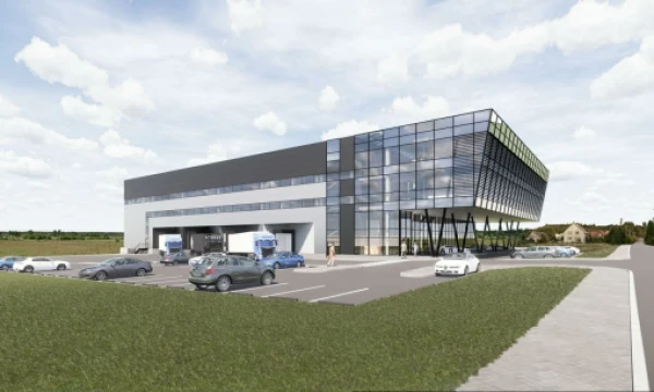 Bendrovės vizualizacija.