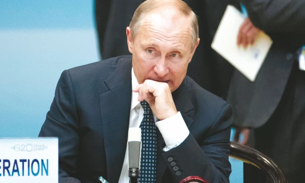 Rusijos prezidentas Vladimiras Putinas. Marko Schiefelbeino („Reuters“ / „Scanpix“) nuotr.