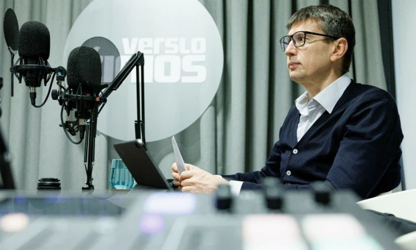 Giedrius Dzekunskas, „Danske Bank“ filialo Lietuvoje vadovas. Vladimiro Ivanovo (VŽ) nuotr.