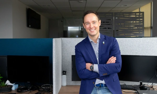 M. Kairys, „Shift4 Payments Lithuania“ dirbtinio intelekto strategijos ir vystymo vadovas, finansinių tikslų siekimo platformos „finansaipaprastai.lt“ įkūrėjas. Juditos Grigelytės (VŽ) nuotr.