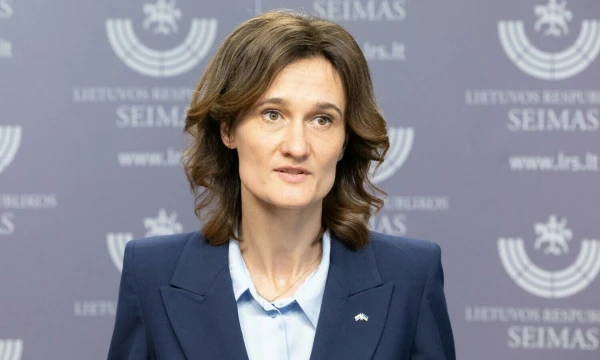 Viktorija Čmilytė-Nielsen, Seimo pirmininkė. Juditos Grigelytės (VŽ) nuotr.