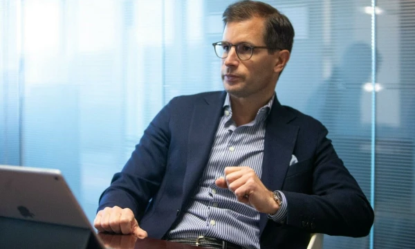 Johanas Akerblomas, „Citadele banka“ generalinis direktorius ir valdybos pirmininkas.  Vladimiro Ivanovo (VŽ) nuotr.