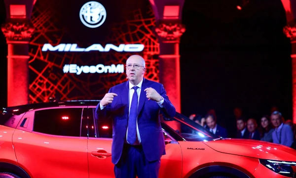 Jeanas-Philippe'as Imparato, „Alfa Romeo“ vadovas. Danielės Mascolo („Reuters“ / „Scanpix“) nuotr.