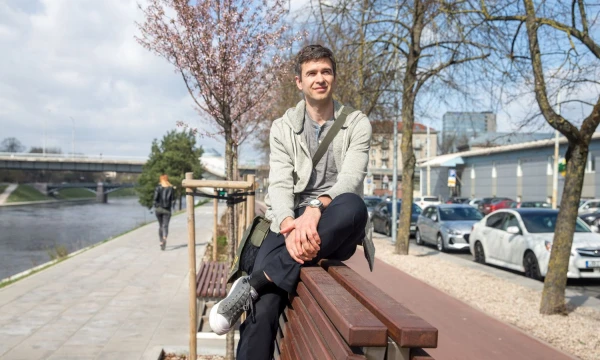 Justinas Jazepčikas, investuotojas. Juditos Grigelytės (VŽ) nuotr.