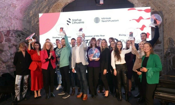 @O. Posaškova Vilniuje, „Kilo Health“ biure, išrinkti geriausi 2022-ųjų startuoliai.