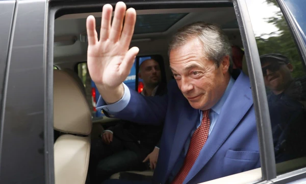 Nigelas Farage'as, buvęs UKIP pirmininkas. „Reuters“ / „Scanpix“ nuotr. 