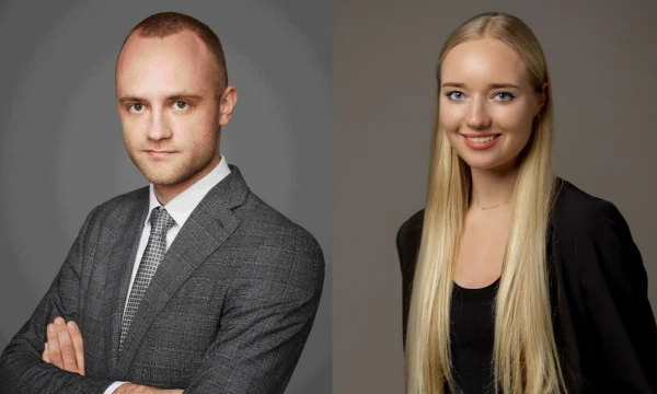 Tautvydas Užkuras, advokatų kontoros „Glimstedt“ vyresnysis teisininkas, Izabelė Šekaitė, advokatų kontoros „Glimstedt“ teisininkė.
