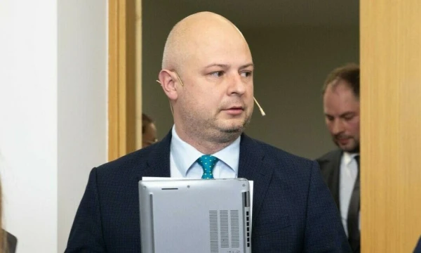 Simonas Gentvilas, aplinkos ministras. Juditos Grigelytės (VŽ) nuotr.