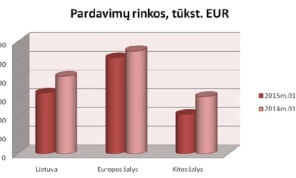Bendrovės duomenys.