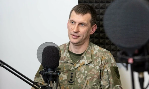 Pulkininkas Eugenijus Lastauskas. Juditos Grigelytės (VŽ) nuotr.