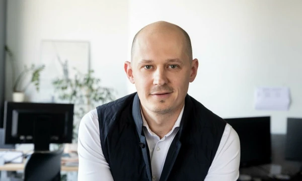 Modestas Sudnius, „Eleving Group“ generalinis direktorius. Juditos Grigelytės (VŽ) nuotr.