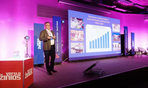Andrius Kalašinskas, „StrongPoint“ pirkimo technologijų konsultantas. Vladimiro Ivanovo (VŽ) nuotr.