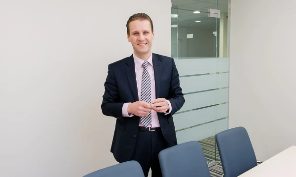 Vytautas Sinius, Šiaulių banko administracijos vadovas: „Apsispręsime dėl verslo finansavimo per EFSI tik kai turėsime visą informaciją, kaip veiks fondo garantijos bankų finansuojamiems projektams.“
Vladimiro Ivanovo (VŽ) nuotr.