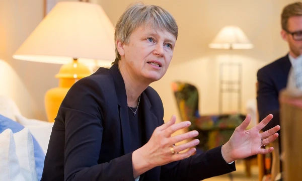 Irene Wennemo, Švedijos užimtumo ir integracijos viceministrė. Juditos Grigelytės (VŽ) nuotr.