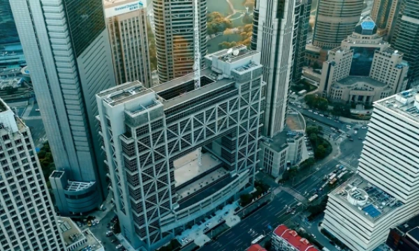 Šanhajaus akcijų birža. Wang Xiang („Xinhua“ / „ZUMA Press“ / „Scanpix“) nuotr.